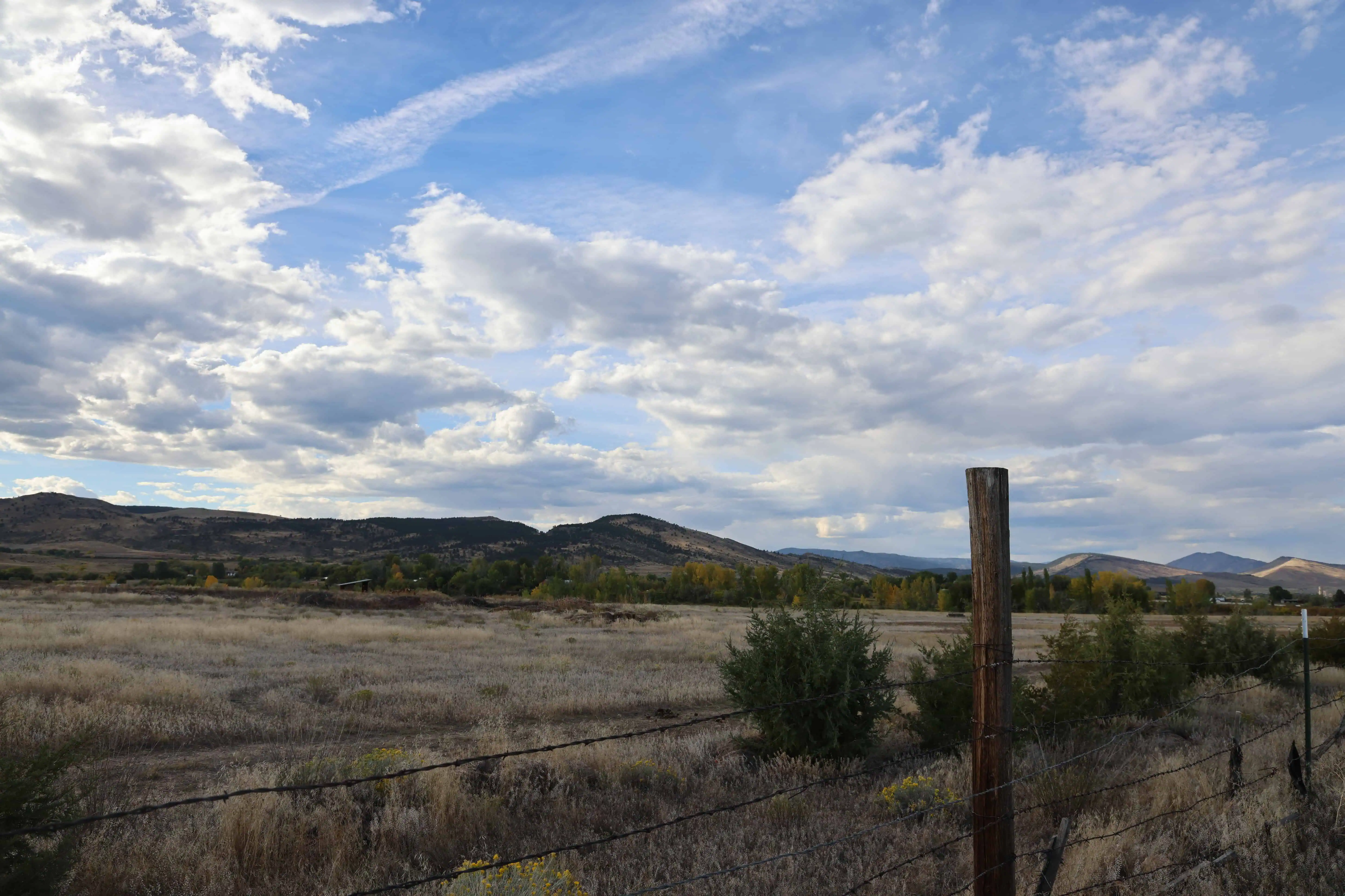Cowboy silhouette at Meadowlark Ranch