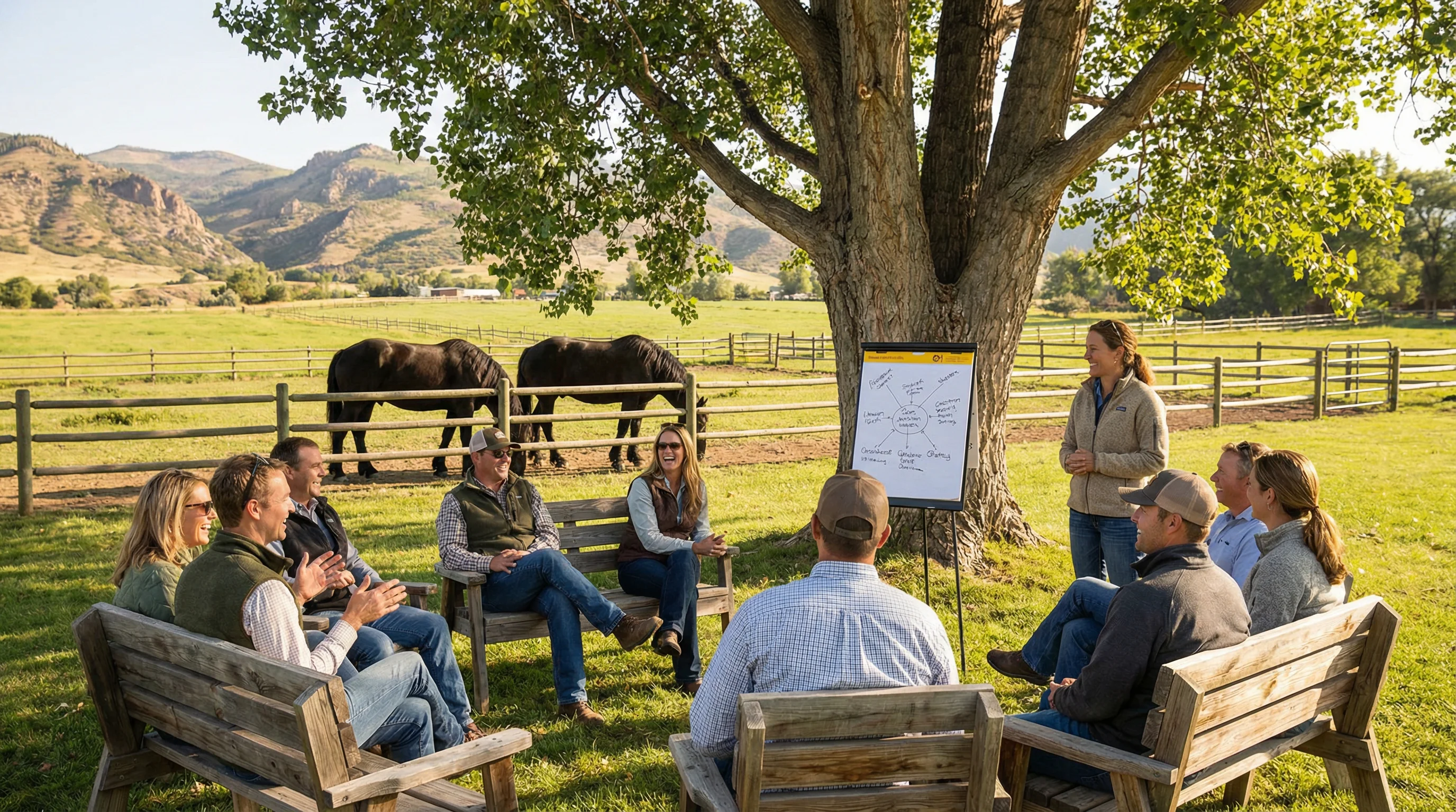 Meadowlark Ranch team